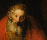 Return of the Prodigal Son, Rembrandt, 1663 - 1665. https://artsandculture.google.com/asset/return-of-the-prodigal-son-rembrandt-harmensz-van-rijn/5QFIEhic3owZ-A